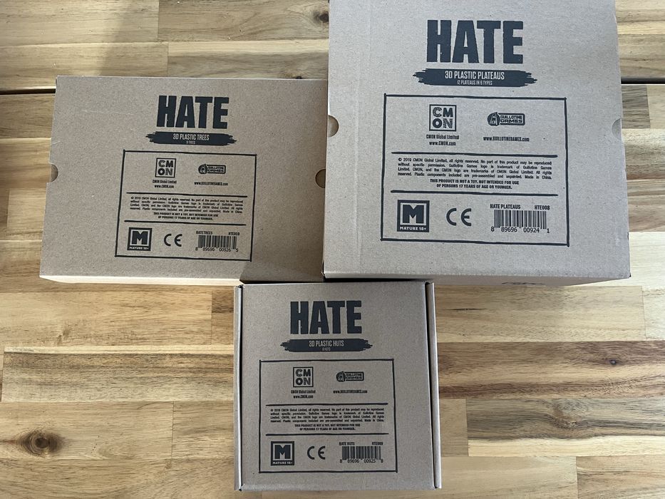 HATE trees, huts, plateaus (drzewa, chaty, płaskowyże)