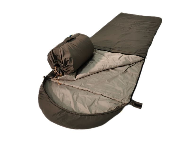 Тактический спальный мешок до -5. Спальник с компрессионным мешком опт