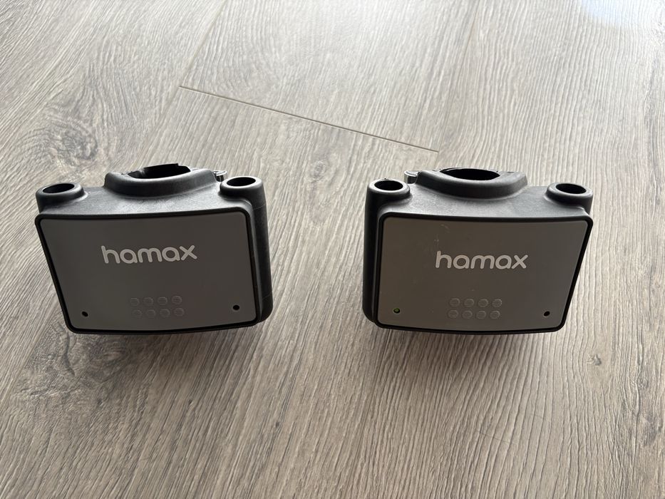 Cadeira bicicleta Hamax Smiley com 2 suportes