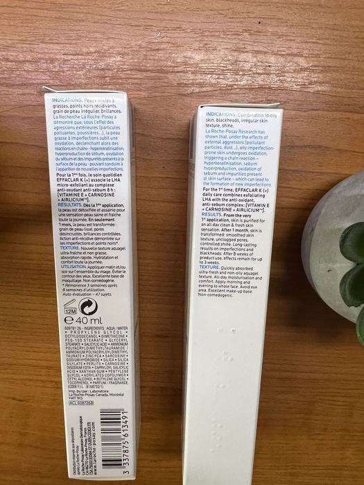 La Roche-Posay Effaclar (DUO+) 40ml / Ефаклар ДУО+ 40ml