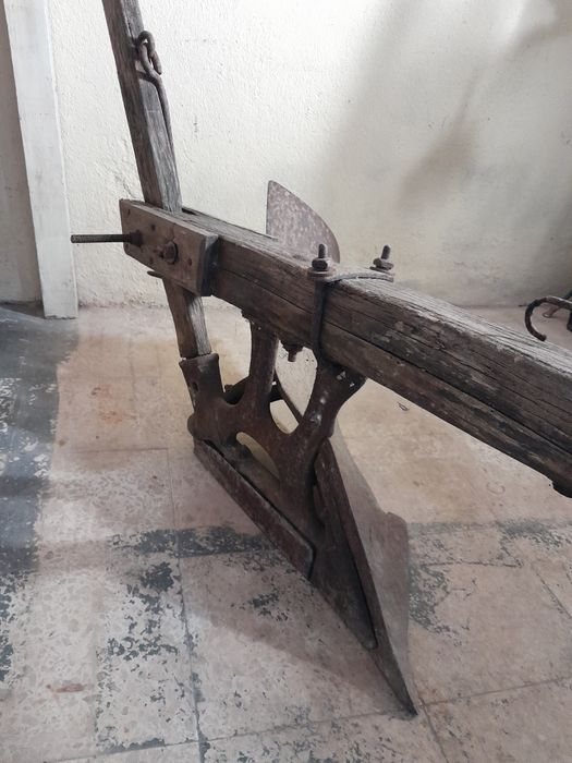 Arado de tração animal