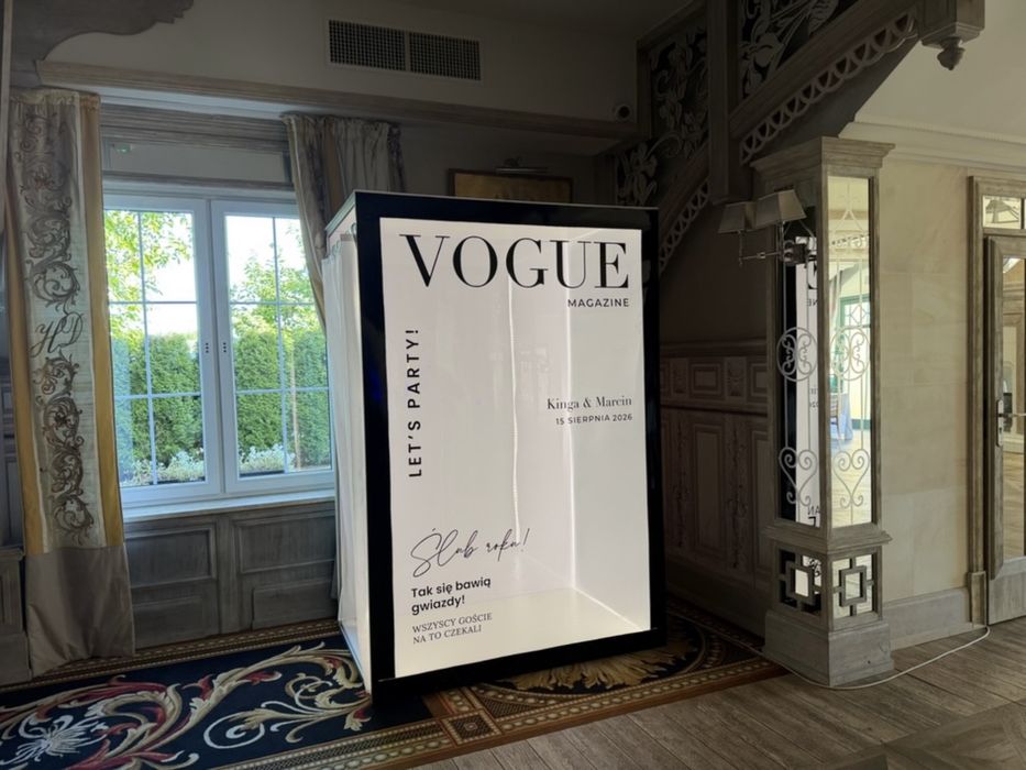 Fotobox vogue .Fotobudka