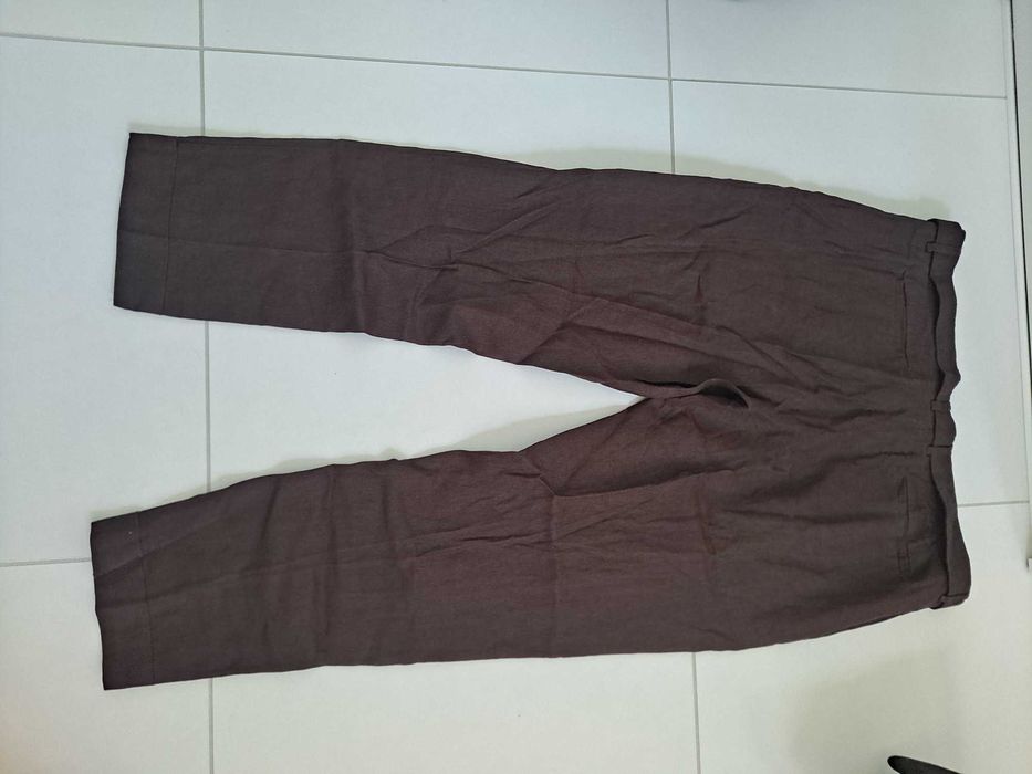 Spodnie męskie lniane 58