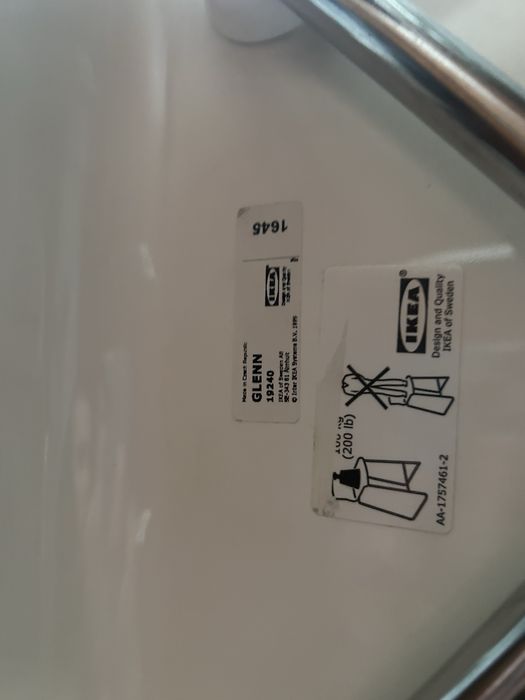 Krzeslo białe ikea 2 sztuki !!OKAZJA!!