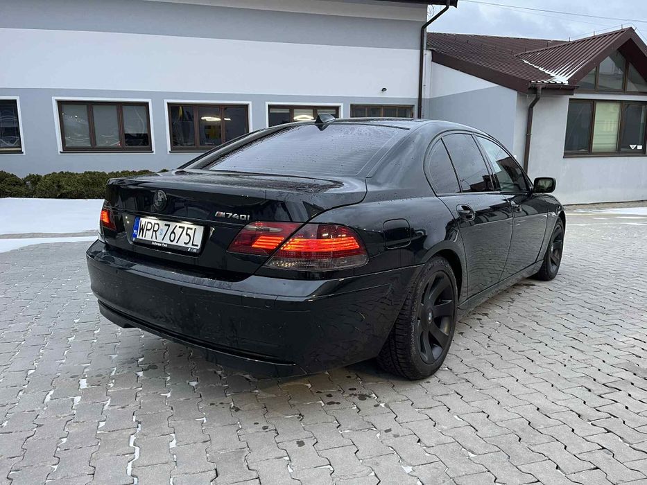 BMW 740i V8 306koni benzyna rok 2007 zamiana