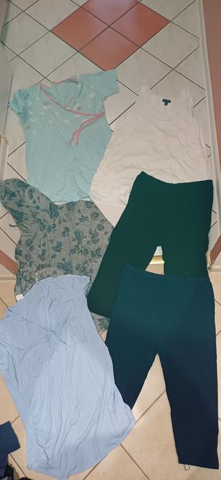 paczka ubran ciążowych r. M/L