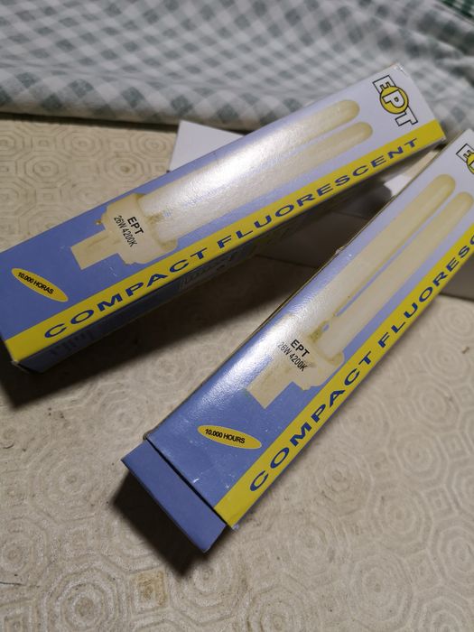 Lâmpadas 4200k a funcionar