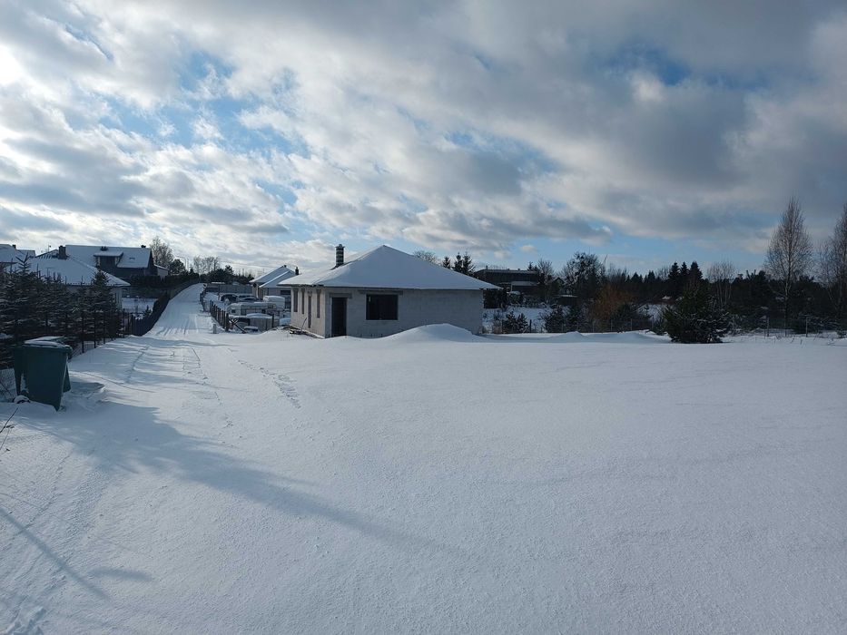 Dom w stanie surowym otwartym Wybudowanie Michałowo