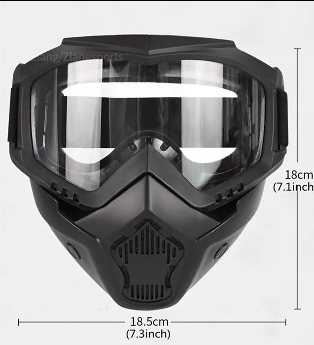 Máscara para capacete jet /branca ou amarela.