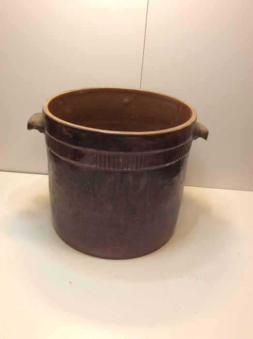Garnek kamionkowy gliniany BOCHNIA 8 LITRÓW