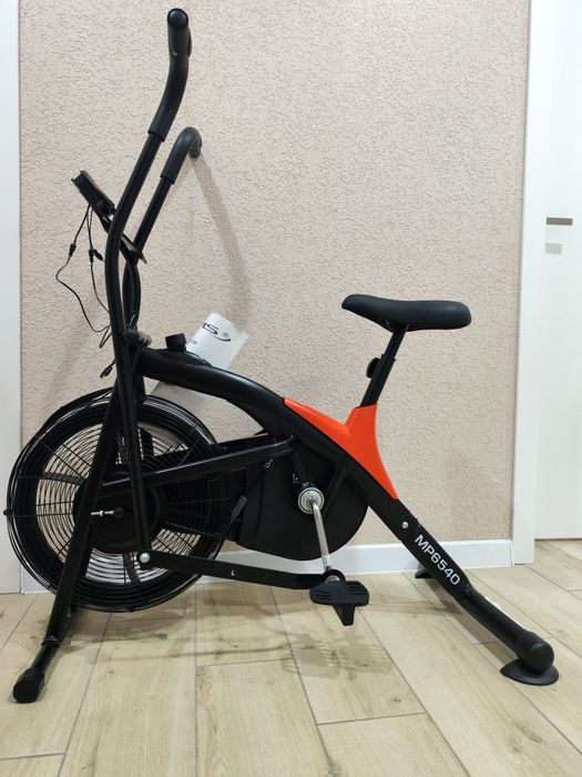 Велотренажер аеробайк HMS Air Bike MP6540, повітряний велотренажер