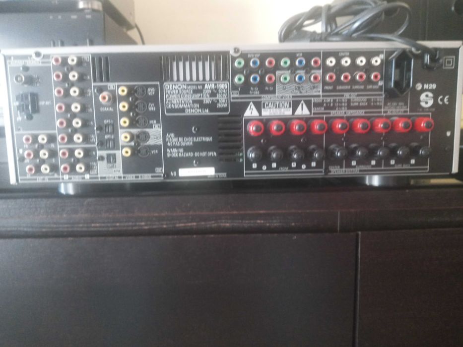 Amplificador 7.1 Denon AVR 1905