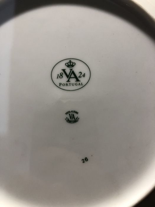 Pratos da vista alegre