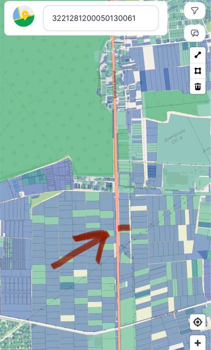 Продам фасадну комерційну ділянку 1 ГА. Траса Київ- Чернігів. Без %.