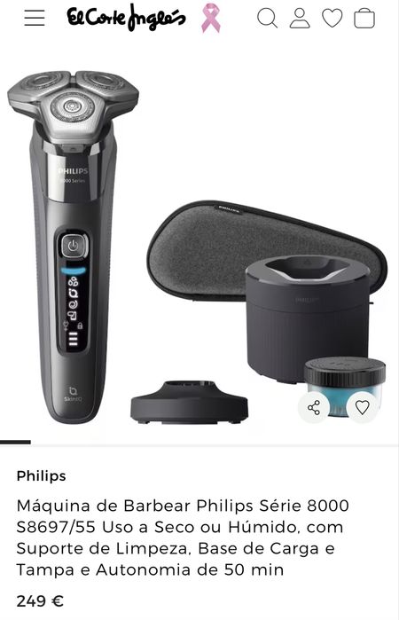 Maquina barbear Philips Series 8000 (S8696/35)