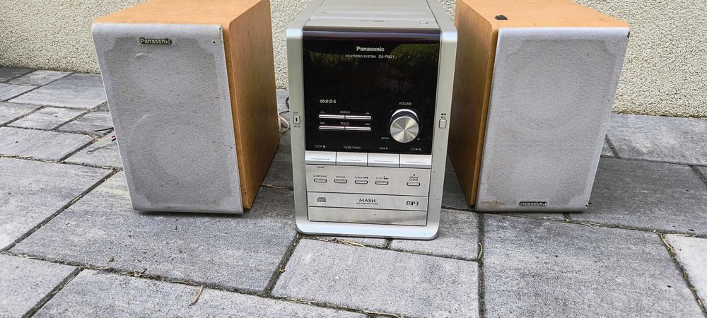Mini wieża Panasonic SA-PM21 z kolumnami
