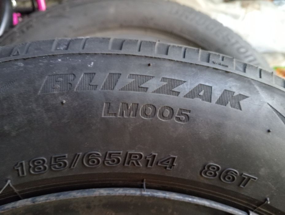 Резина з диском r14 bridgestone blizzak LM 005 2020