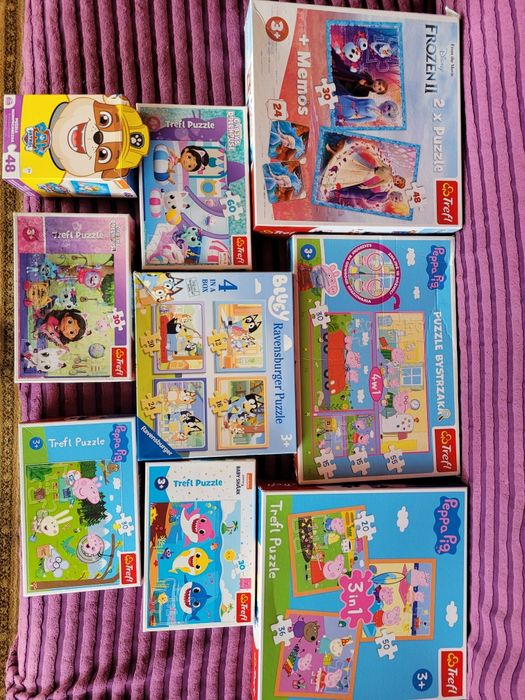 Puzzle i memory 3+