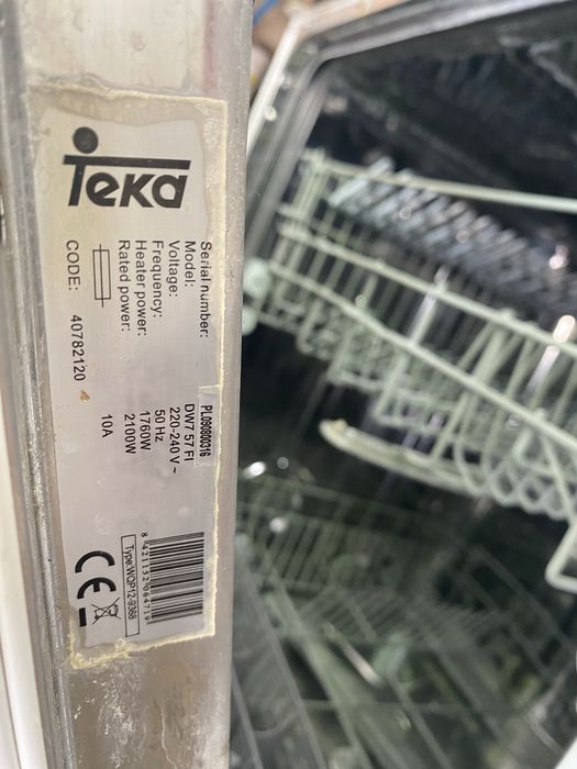 Вживана посудомийна машина TEKA