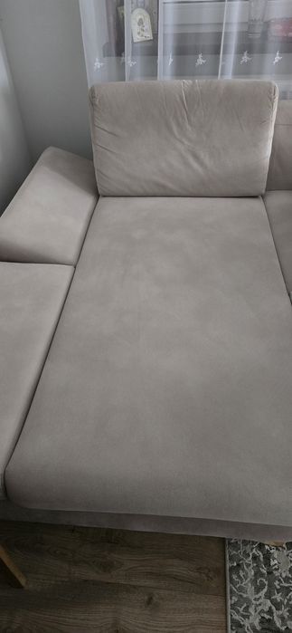 Rozkładna sofa, kątowa.