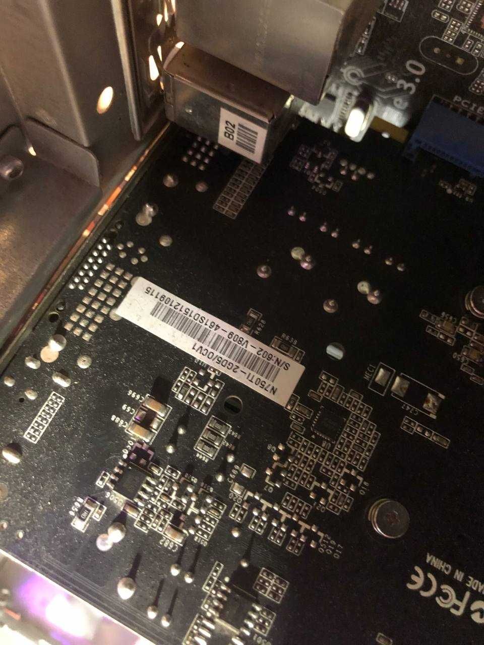 Системный блок 16 ОЗУ Стационарный компьютер GTX 750 Игровой ПК 6 ядер ...
