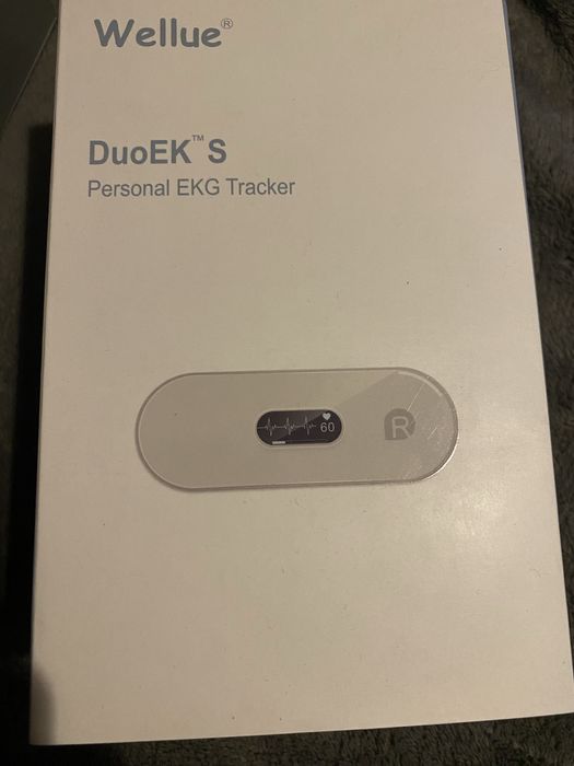 Персональний bluetooth кардіомонітор Wellue-DuoEK S EKГ Tracker ER2-SC
