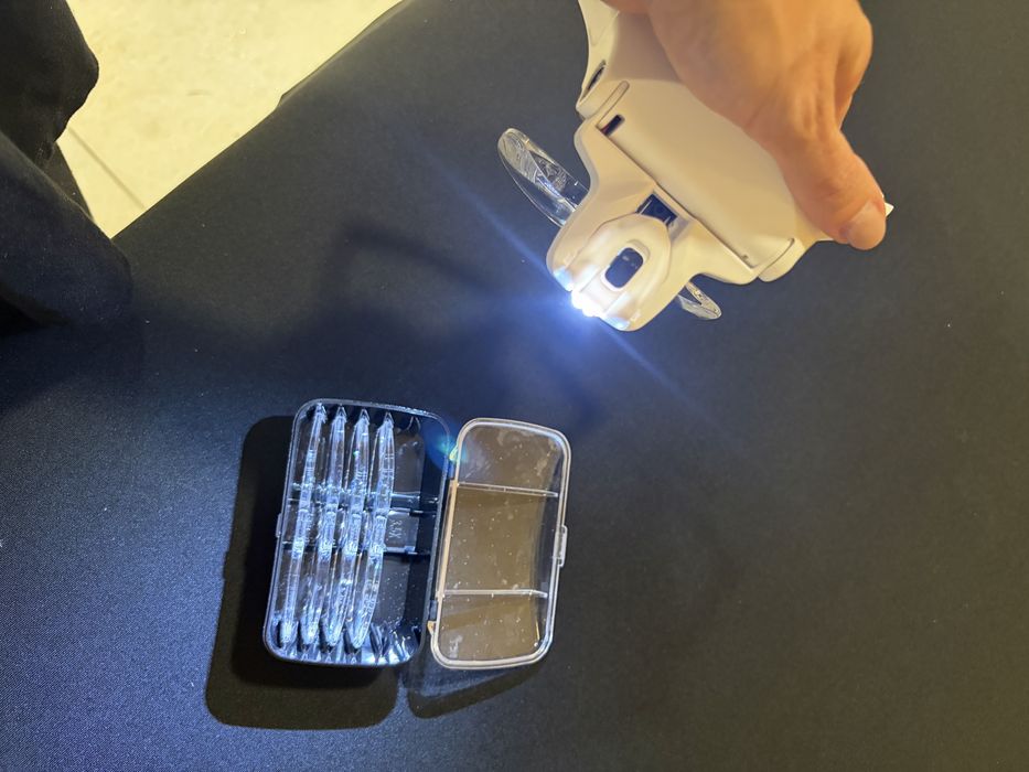 Oculos lupa novos com led integrado