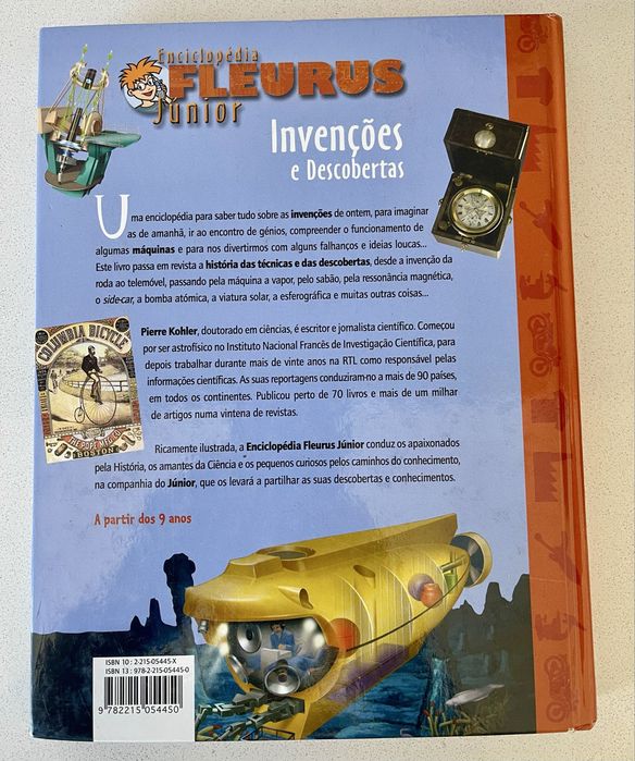 Livro - Enciclopedia Fleurus junior - Invenções e descobertas