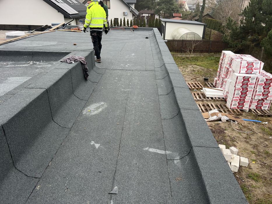 Dachy płaskie, kompleksowy wykonawca. PAPA TERMOZGRZEWALNA, EPDM, PVC