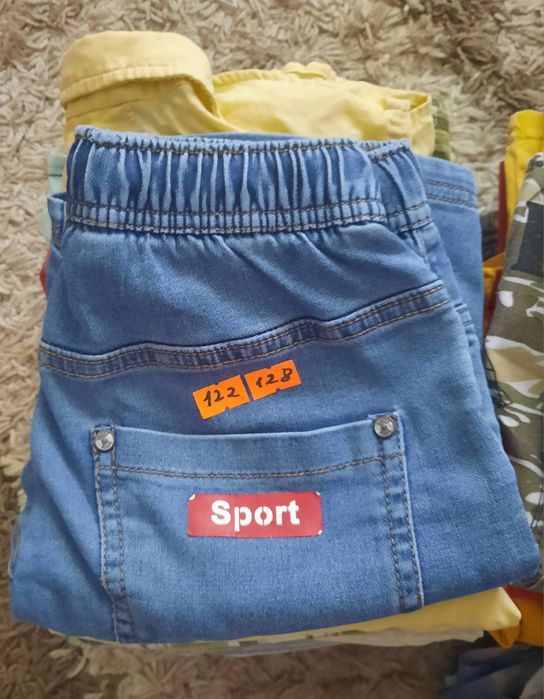 Одяг на літо для хлопчика розмір 122-128