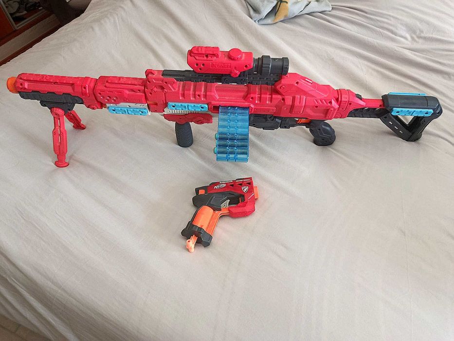 Pack Blasters – X-Shot Regenerator Completo + Nerf Mega BigShock