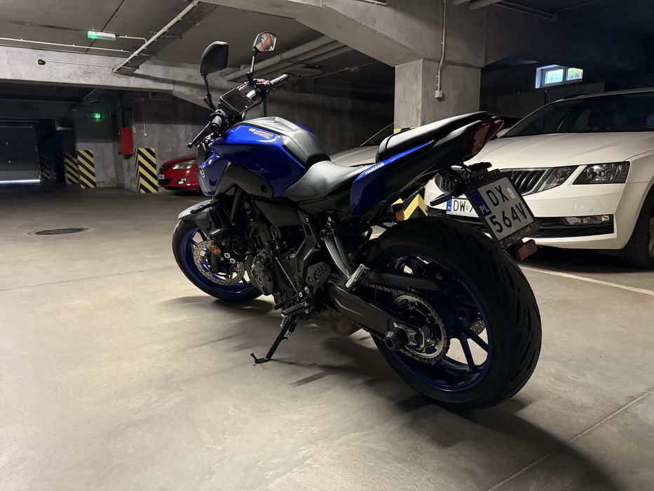 Yamaha MT07 jak nowy 2024 wydech Arrow