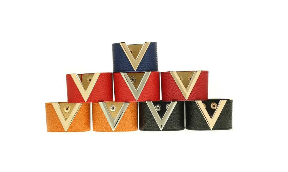 Karmelowa damska bransoletka ze skóry naturalnej regulowana