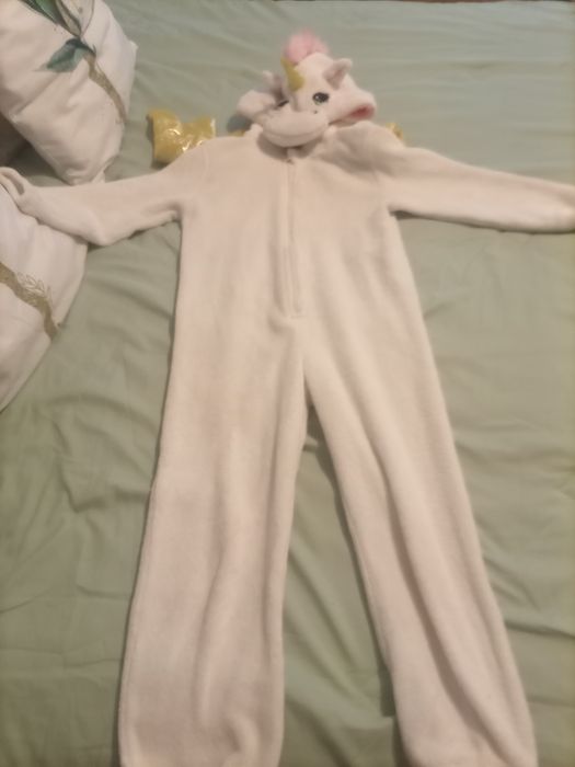 Pijama ( macacão) polar unicórnio  5-6 anos