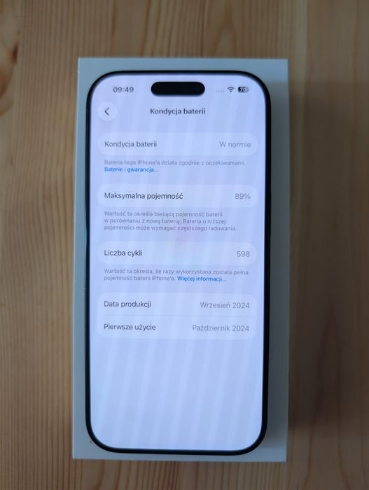 Iphone 16 pro 128 Media Expert/Paragon