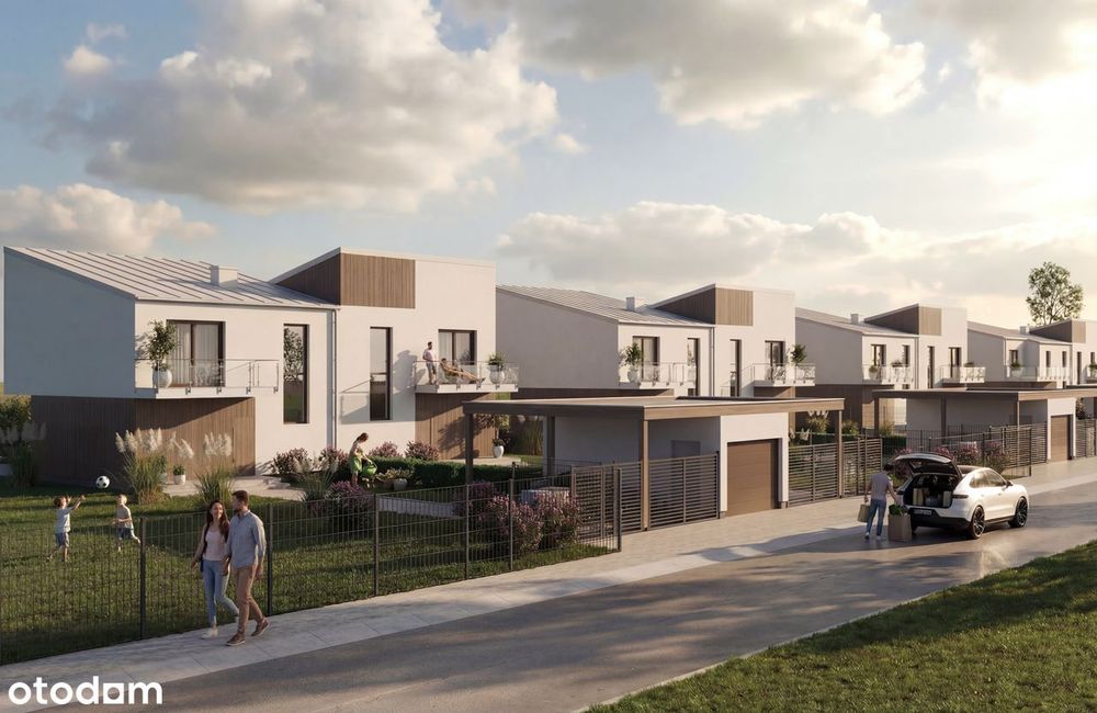 Dom bliźniak Smugi 4 pokoje, 1305 m2 działki