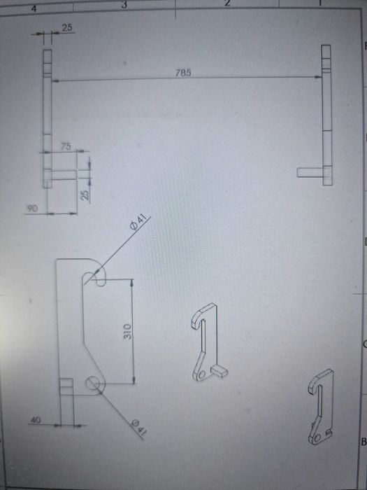 Łyżka plus widły do palet. paleciak
