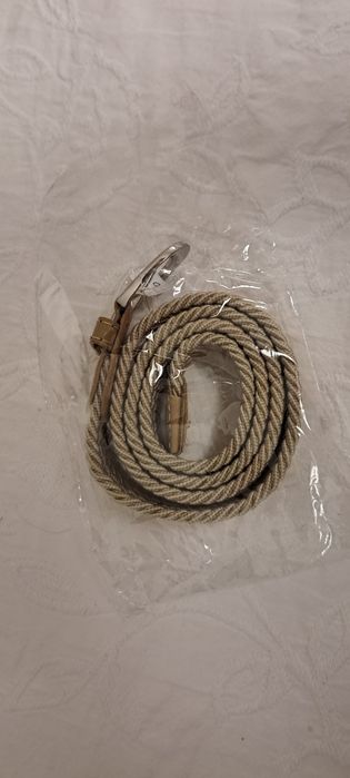 Cinto bege 80 cm com elástico