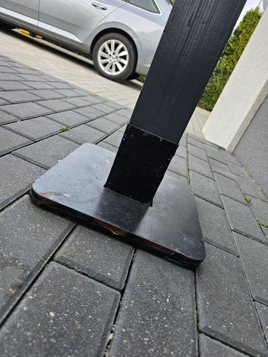 Pergola drewniana 4x4 z żaglem