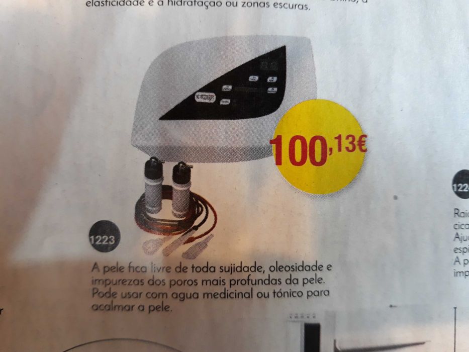 Aparelho Limpeza de Pele