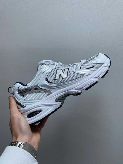 ButyDamskie New Balance 530_White_Silver_Navy_Uniseks R.36