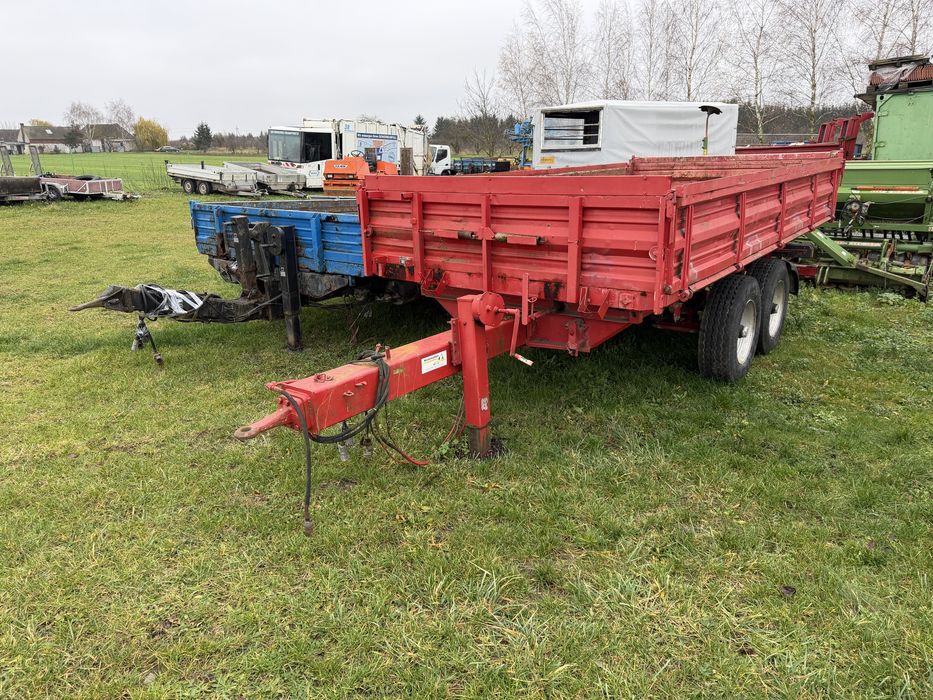 Przyczepa tandem kiper wywrotka Polecam