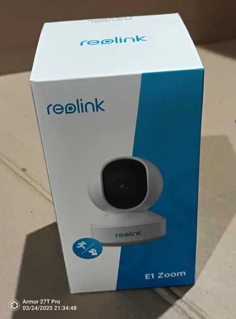 KAMERA IP obrotowa Niania REOLINK E1 ZOOM 5 MPx 355° Wifi FULL HD PIR