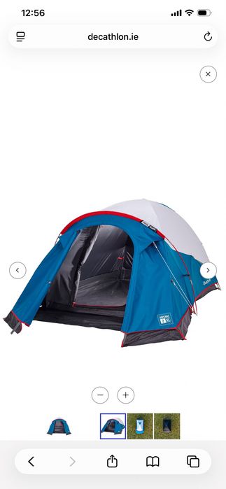 Tenda Quechua Arpenaz 2 XL Fresh & Black