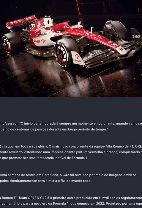 Réplica Lego F1 Oracle Red bull RB20