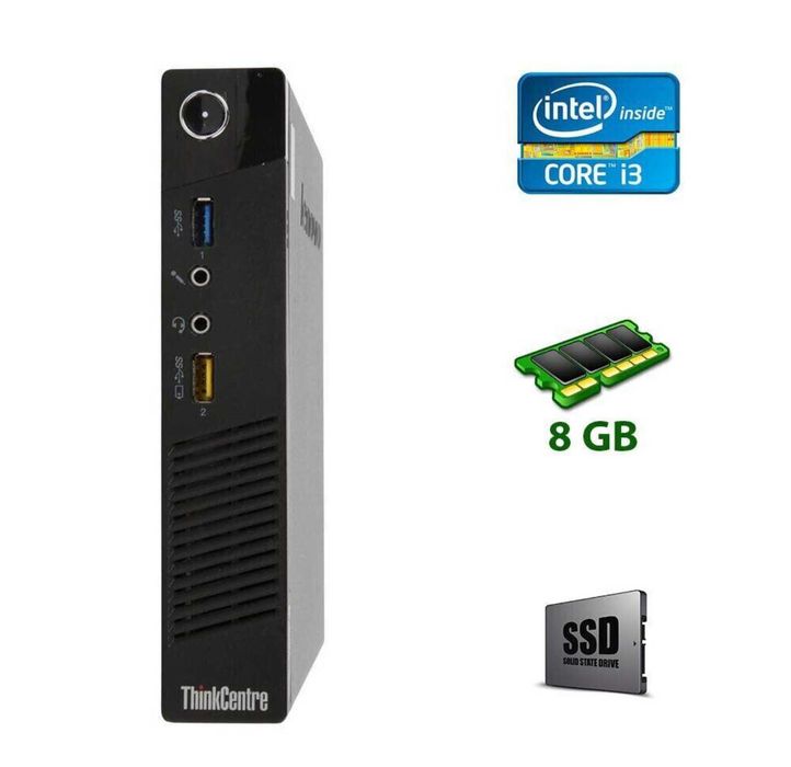 Системные блоки Lenovo ThinkCentre M83p·M700·M910q i5-7700T/16GB s1150