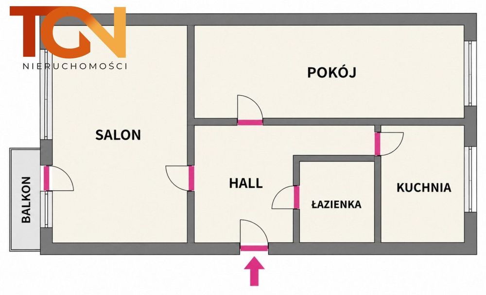 Mieszkanie Brzeziny z Balkonem DO Wprowadzenia