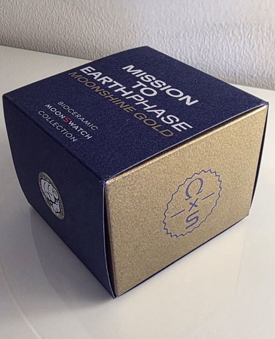 Relogio OMEGA x Swatch Speedmaster Moonswatch Mission to Earthphase