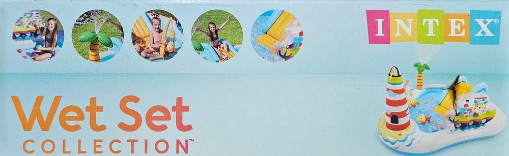 Basen ze ślizgawką Wodny plac zabaw zjeżdżalnia NOWY