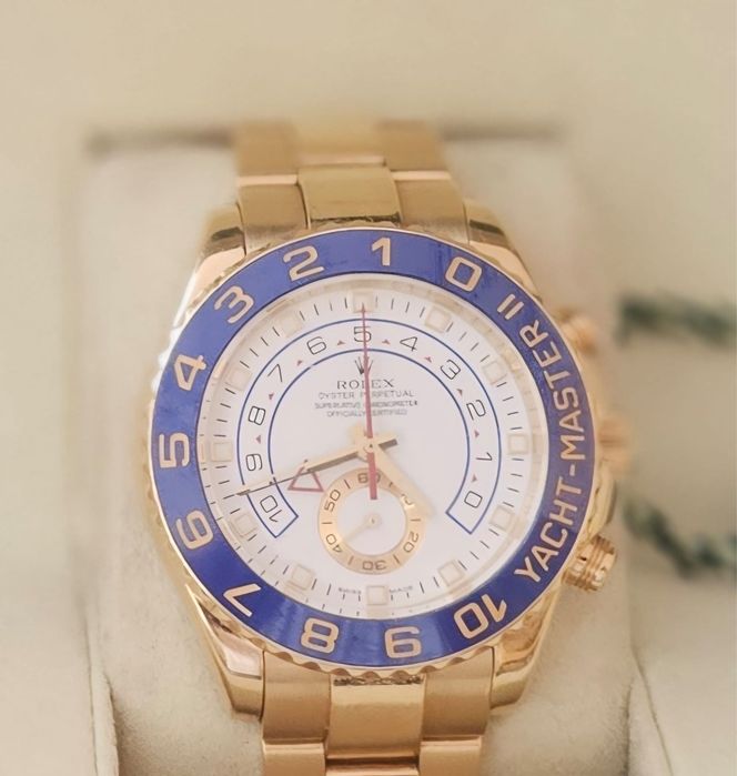 Rolex Yacht Master II zloto 18k super stan, komplet.